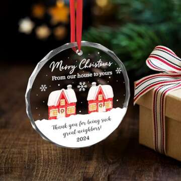 AXIARA Christmas Ornament 2024 for Neighbors & Friends