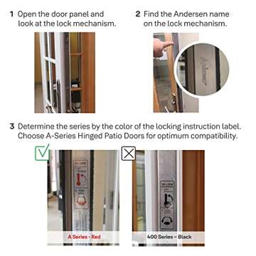 Yale Assure Lock for Andersen Patio Doors, Z-Wave Plus, Satin Nickel