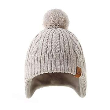 LMLALML Boys Winter Hat - Warm & Stylish Earflap Beanie