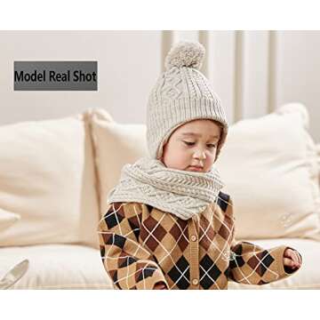 LMLALML Boys Winter Hat - Warm & Stylish Earflap Beanie