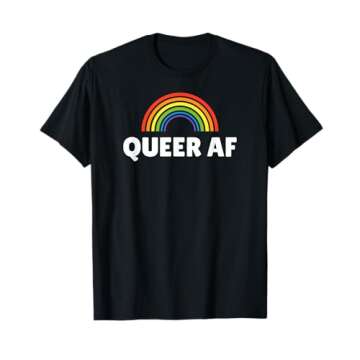 LGBT Pride - Queer AF T-Shirt