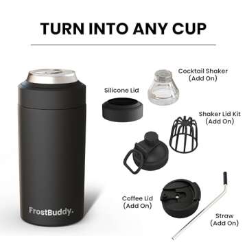 Universal Stainless Steel Can Cooler - Frost Buddy