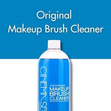 Cinema Secrets Professional Makeup Brush Cleaner, 16 fl oz, Vanilla