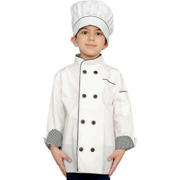 Child Chef Hat & Jacket