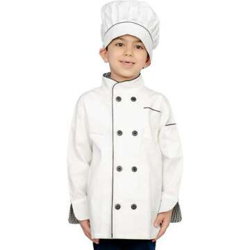 Child Chef Hat & Jacket