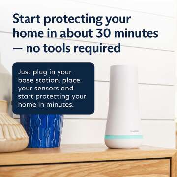 SimpliSafe Wireless Home Security with 24/7 Monitoring