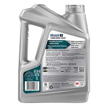 Mobil 1 Turbo Diesel Truck 5W-40 Motor Oil, 1 Gal