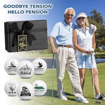 Funny Retirement Golf Balls & Tees Set - Arrowbash