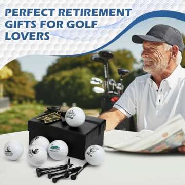 Funny Retirement Golf Balls & Tees Set - Arrowbash