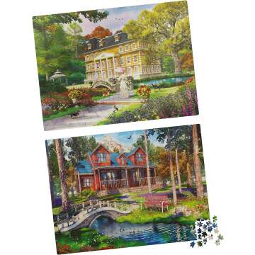 2 Pack Jigsaw Puzzles