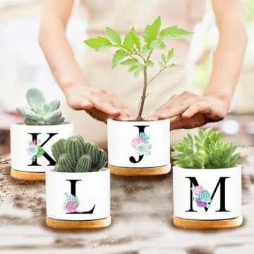 Personalized Plant Pots for Women - Unique Gifts