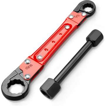 Copiu Plumbing Tools Angle Stop Wrench Kit - High-Precision for Efficient Installations