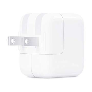 Apple 12W USB Power Adapter for iPad and iPhone - Compact Wall Charger