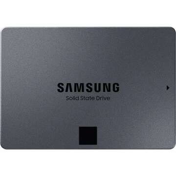 Samsung 870 QVO 1 TB SATA 2.5 Inch Internal Solid State Drive (SSD) (MZ-77Q1T0)
