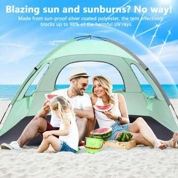 NXONE Beach Tent Sun Shade