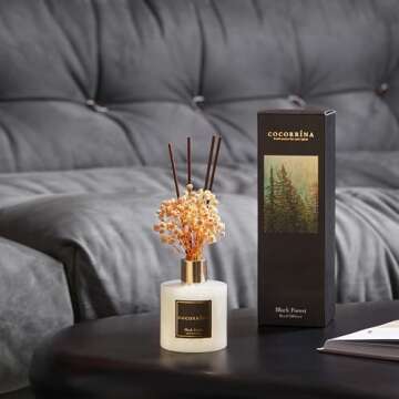 Cocorrína Black Forest Reed Diffuser Set - 6.7 oz