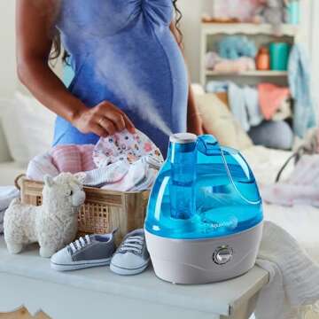 AquaOasis® Cool Mist Humidifier - 2.2L Room & Nursery Quiet Ultrasonic