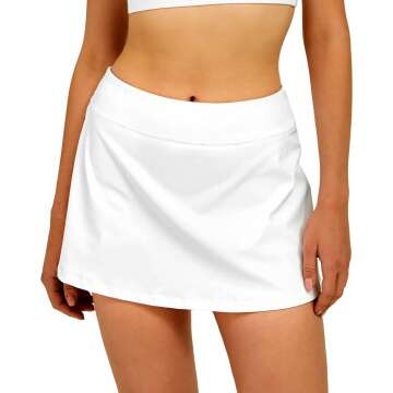 High Waisted Stelle Women Tennis Golf Skorts