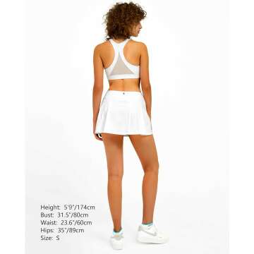 High Waisted Stelle Women Tennis Golf Skorts