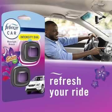 Gain Moonlight Breeze Febreze Car Air Fresheners