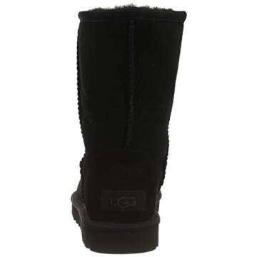 UGG Women's Classic Short Ii Boot, Black, 09