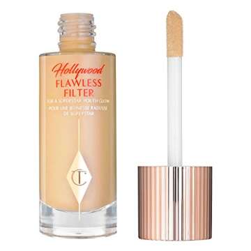 Charlotte Tilbury Hollywood Flawless Filter Face Foundation Primer & Highlight - 1 oz Full Size (Shade 7)