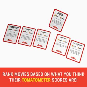 Cryptozoic Entertainment Rotten Tomatoes: The Card Game | Party Game for Movie Fans | 2-20 Players