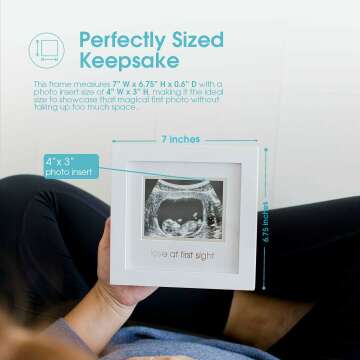 Sonogram Picture Frame - Gender Neutral Ultrasound Keepsake