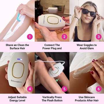 5 Min Skin Hair Laser Removal At Home Handset - The Ultimate Skincare Routine for Beautiful, Radiant Skin All Natural and Cruelty-Free