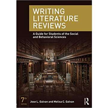 by Jose L. Galvanand Melisa C. Galvan - Writing Literature Reviews (Paperback) Routledge; 7 Edition (April 7, 2017) - [Bargain Books]