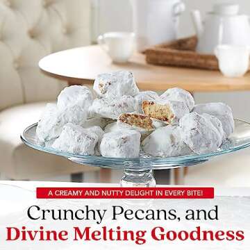 Butter Pecan Meltaways by David's Cookies 907g