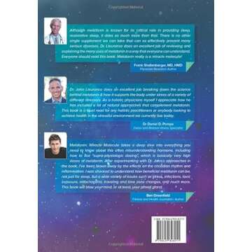 Melatonin: Miracle Molecule: Transform your life with 'high dose' Melatonin. Benefits beyond sleep as the bodies master stress resilience molecule for healing & longevity.