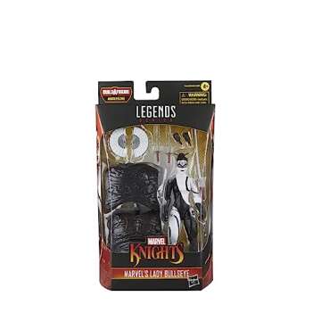 Marvel Hasbro Legends Series Lady Bullseye, Knights Collectible Comics 6 Inch Action Figures, Legends Action Figures