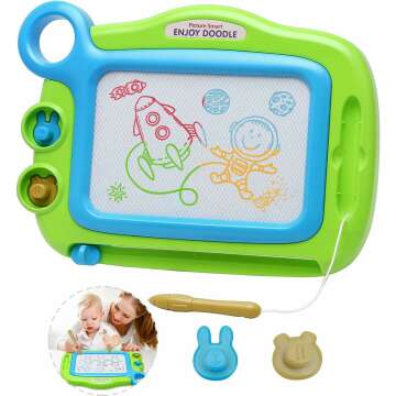 Magnetic Drawing Board for Toddlers – Fun Erasable Doodle Toy