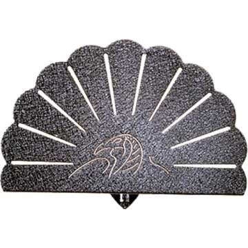 Skull Hooker Turkey Hooker Feather Fan - Perfect Kit for Hanging and Mounting Your Turkey Fan, Beard and Legs, Graphite Black, One Size (SKH-Turk-Assy-BLK)