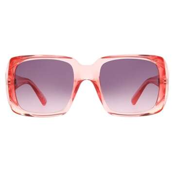 Foster Grant x Wicked Glinda Collection Sunglasses, Glinda-fied, Square, 50 mm, Unisex