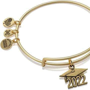 Alex Ani Expandable Graduation Rafaelian Bracelet - Stylishly Symbolize Achievement