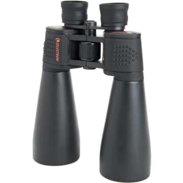 Celestron – SkyMaster 15x70 Binocular – #1 Bestselling Astronomy Binocular – Large Aperture for Long Distance Viewing – Multi-Coated Optics – Carrying Case Included – Ultra Sharp Focus