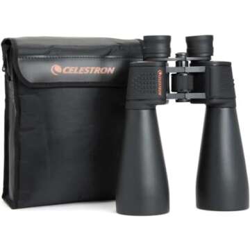 Celestron – SkyMaster 15x70 Binocular – #1 Bestselling Astronomy Binocular – Large Aperture for Long Distance Viewing – Multi-Coated Optics – Carrying Case Included – Ultra Sharp Focus