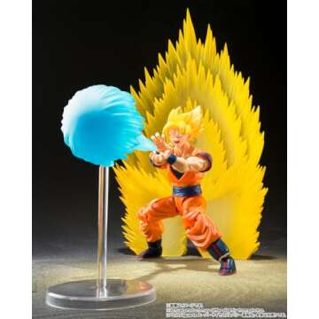 Tamashii Nations - Dragon Ball Z - Super Saiyan Son Goku's Effect Parts Set - Teleport Kamehameha -, Bandai Spirits S.H.Figuarts Action Figure