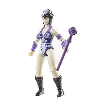 Masters of the Universe Origins Evil-Lyn 5.5-in Action Figure, Battle Figure for Storytelling Play and Display, Gift for 6 to 10-Year-Olds and Adult Collectors