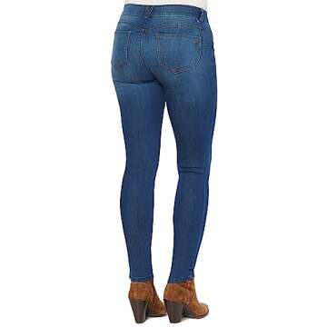 Democracy womens Absolution Jegging Jeans, Blue, 8 US