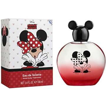 Minnie Mouse, Disney, Fragrance, for Kids, Eau de Toilette, EDT, 3.4oz, 100ml, Perfume, Spray, Made in Spain, by Air Val International