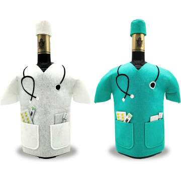 Nurse Gift Wine Bag for Doctors