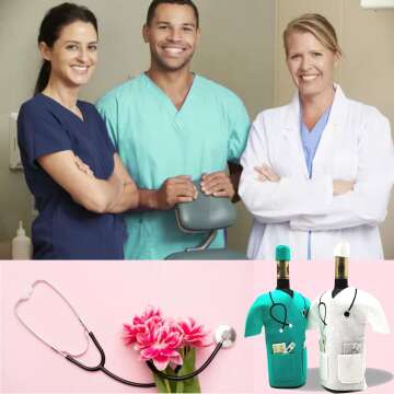 Nurse Gift Wine Bag for Doctors