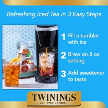 Twinings English Breakfast Tea K-Cups, 24 Count