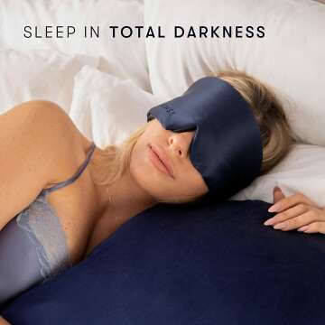 Drowsy Midnight Silk Mask