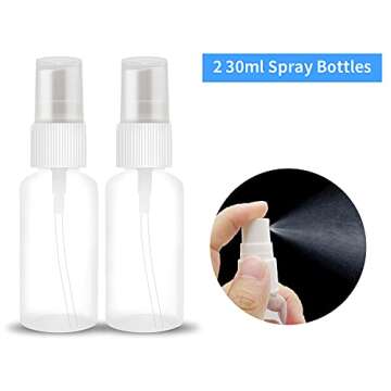 MAGORUI 15 Pcs Travel Bottles Set for Toiletries, TSA Approved Silicone Leak Proof Travel Container, Refillable Travel Accessories with Optional Tag for Business, Personal Travel, Fun Outdoors