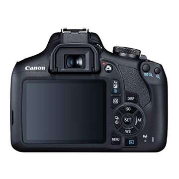 Canon EOS 2000D DSLR with Essential Accesories Bundle