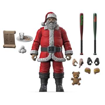 Fresh Monkey Fiction Naughty or Nice Collection Checking it Twice Santa 1:12 Fully Articulated Action Figure